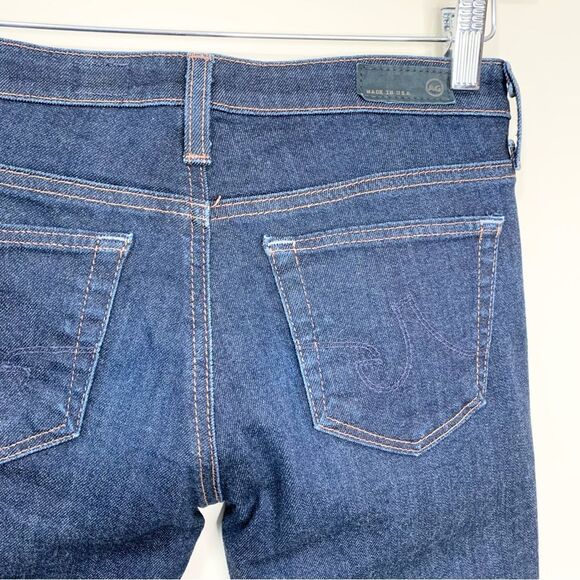 AG Adriano Goldschmied The Stevie Slim Straight Dark Wash 25R - Picture 6 of 10